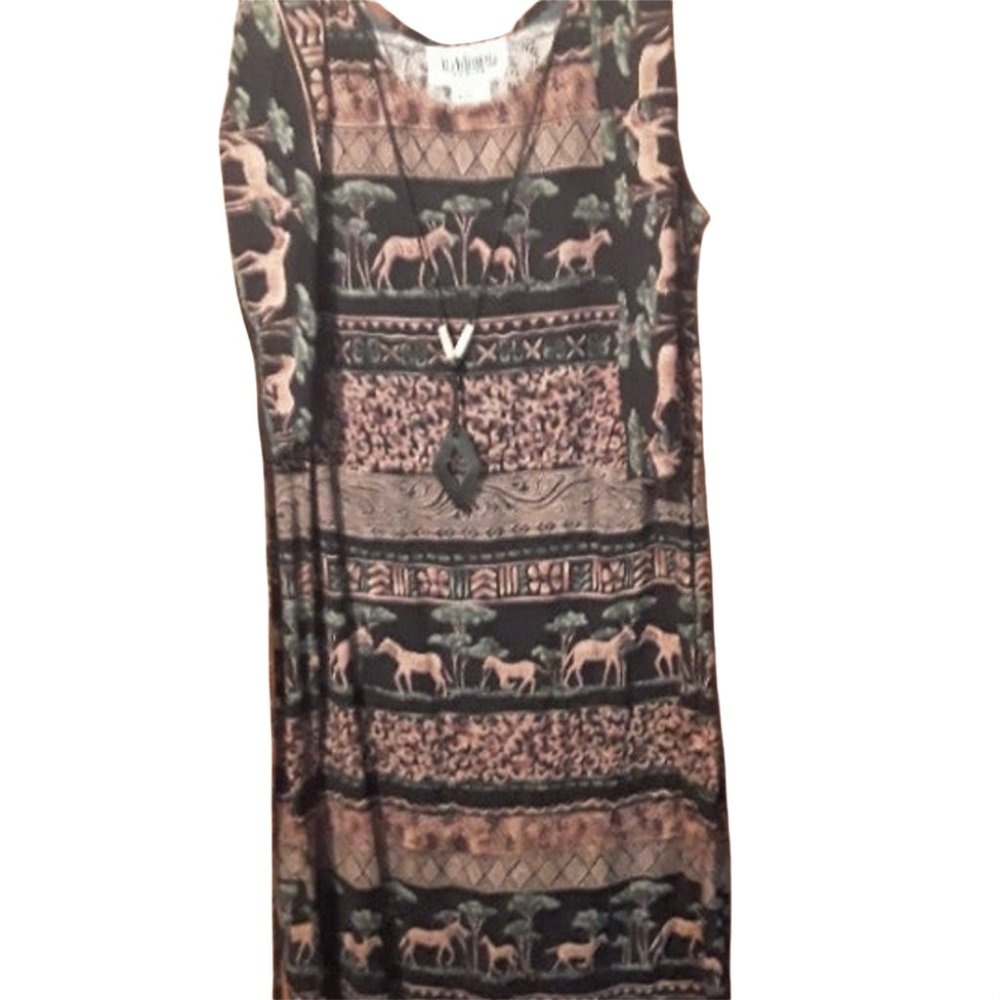 Just In Thyme Ltd Safari Sleeveless Dress